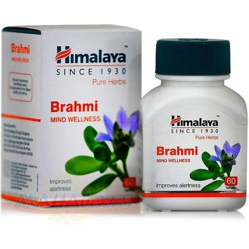 Brahmi (Брами) для улучшения работы мозга, 60 таблеток