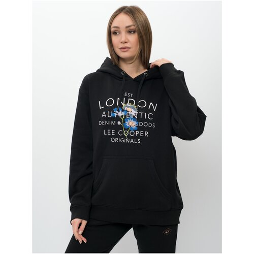 фото Толстовки lee cooper seasonal overhead hoodie женщины mt4a200200as2lc-blk l