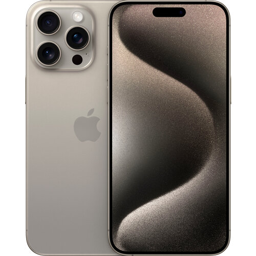 Смартфон Apple iPhone 15 Pro Max 512 ГБ, Dual nano SIM, титан смартфон apple iphone 15 pro 512 гб dual nano sim esim титан