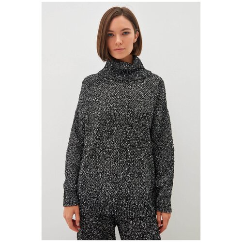 фото Свитер zarina, размер 46(m), черный