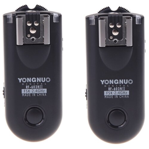 синхронизатор yongnuo rf 603 c3 ii для canon N1 беспроводной удаленной вспышки триггера Yongnuo RF-603N II для