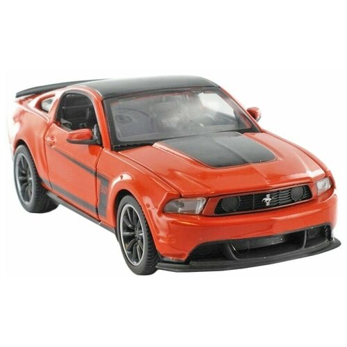 Легковой автомобиль Maisto Ford Mustang Boss 302 (31269) 1:24, 18 см, красный maisto машинка 1 24 ford mustang boss 302 spal красная