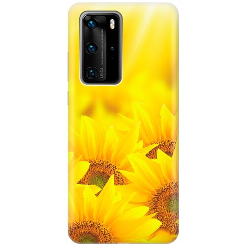 RE: PA Накладка Transparent для Huawei P40 Pro с принтом Подсолнухи re pa накладка transparent для huawei p40 pro с принтом фрукты