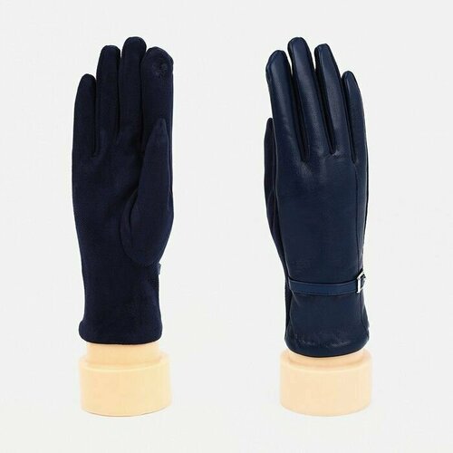 фото Перчатки , размер 8, синий made in china