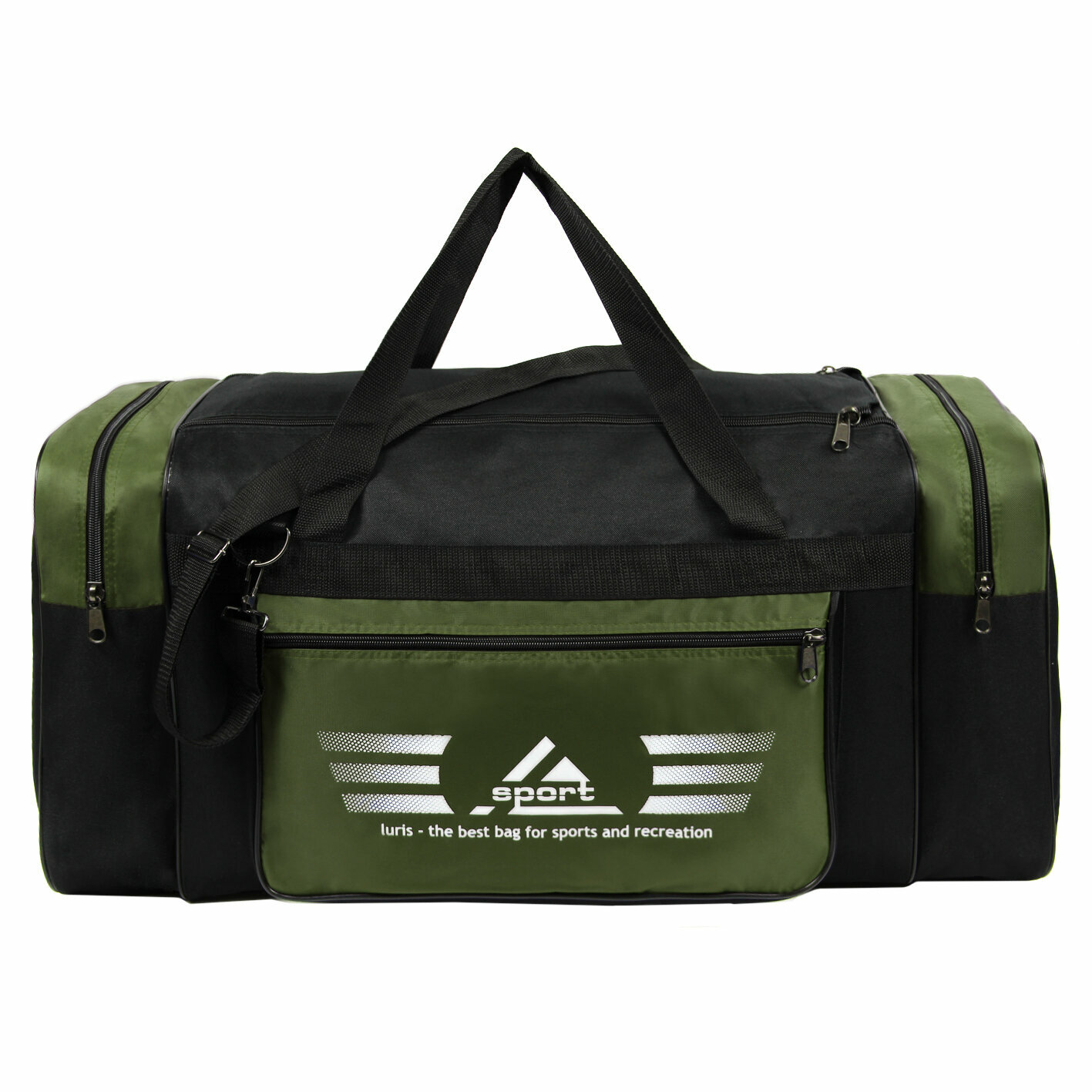 Сумка дорожная Luris, 27х34х70 см, хаки