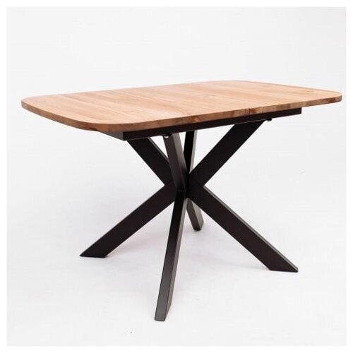 Стол раздвижной Вейв Лайт, дуб натуральный, массив