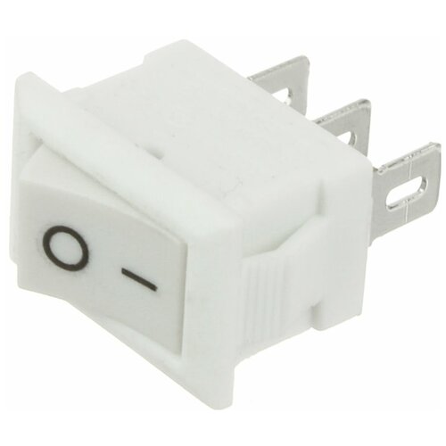 Выключатель 10Х15 3 контакта 2 положения белый