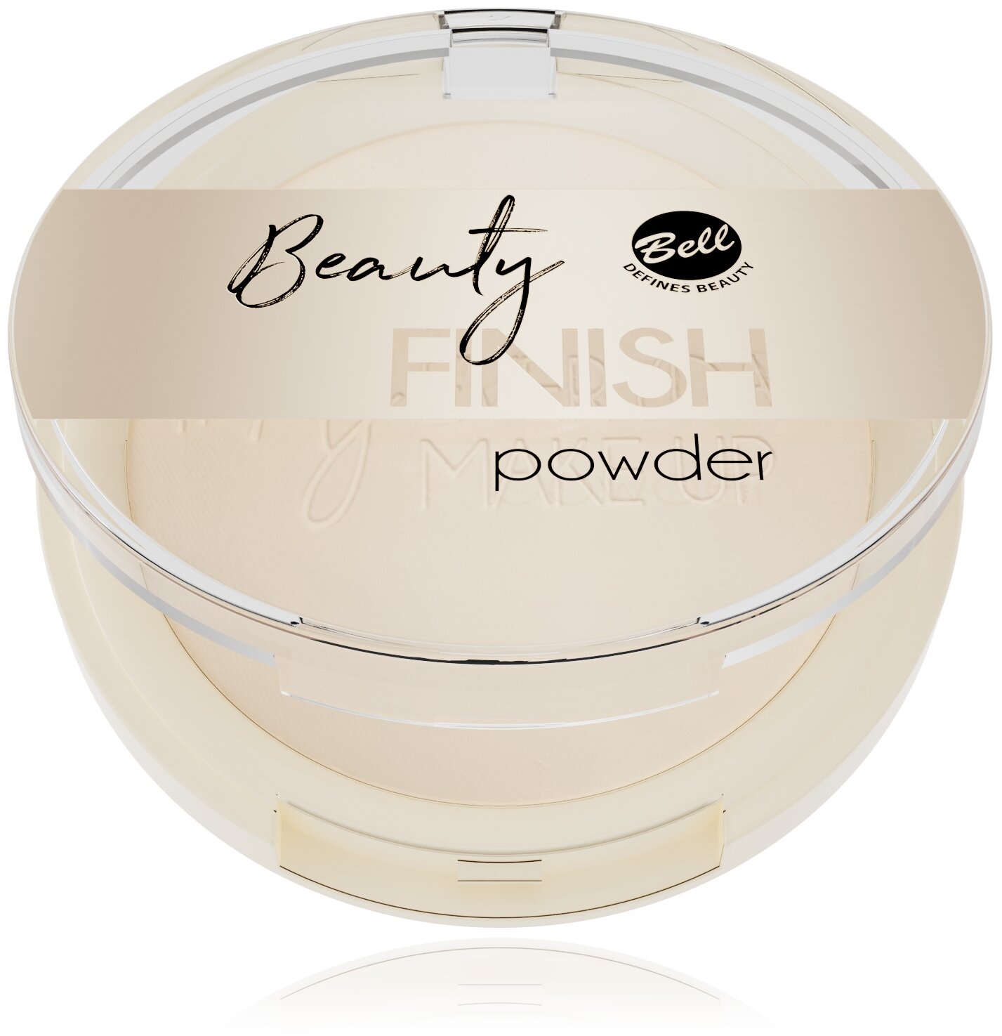 Пудра компактная для лица `BELL` BEAUTY FINISH POWDER тон 01