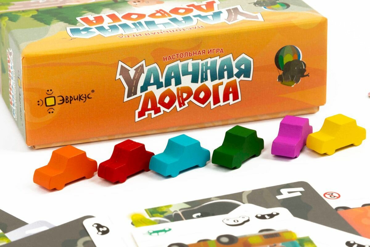 Развивающая настольная игра Удачная дорога Эврикус