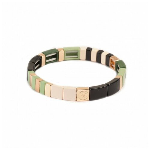 Arts and Crafts Браслет с золотым покрытием, вставкой из эмали