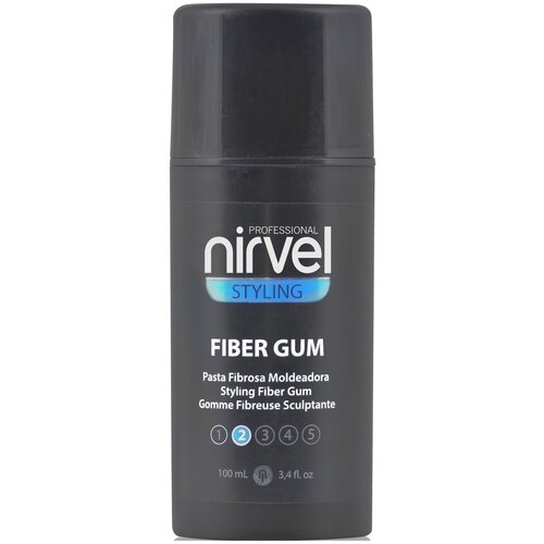 Паста тянучка STYLING средней фиксации NIRVEL PROFESSIONAL fiber gum 100 мл