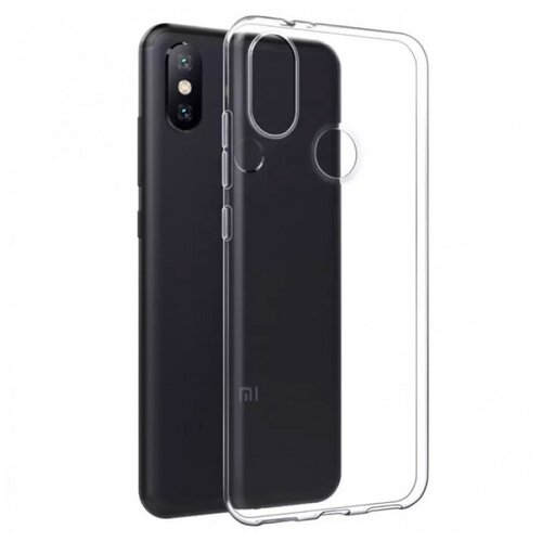 Clear Case Прозрачный TPU чехол 2мм для Xiaomi Redmi Note 6 Pro