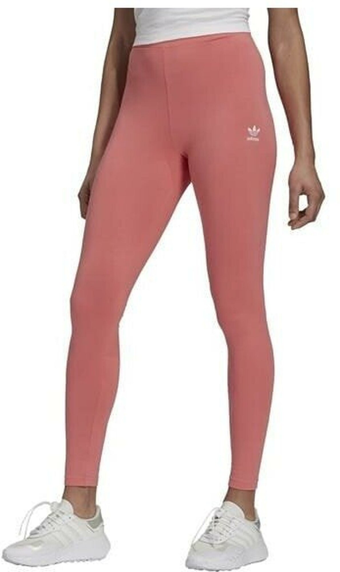 Легинсы спортивные adidas Originals Loungewear Adicolor Essentials Tights, размер 38 GER, розовый,