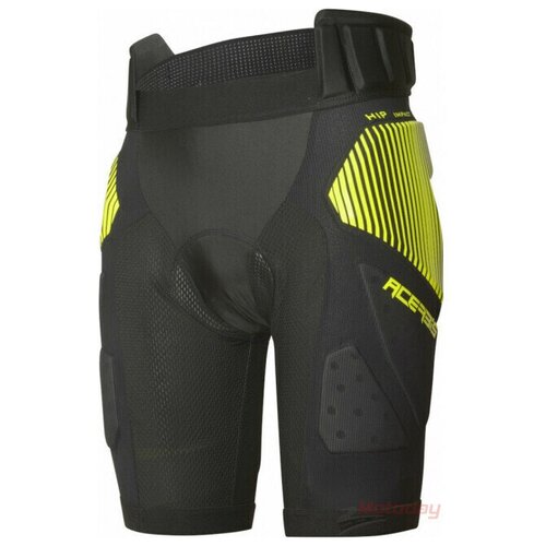 фото Шорты защитные acerbis soft rush black/yellow, l