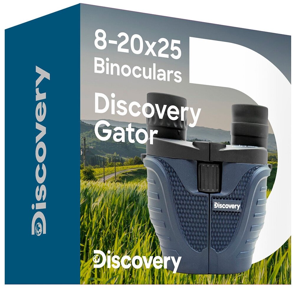 Бинокль туристический Discovery Gator 8-20x25