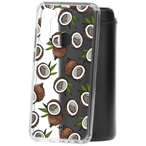 фото Чехол на xiaomi redmi note 8t kruche print кокосы кruче
