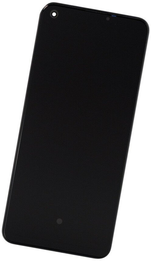 Дисплей OLED для realme 8 pro (RMX3081) / (Экран, модуль в сборе) черный с рамкой