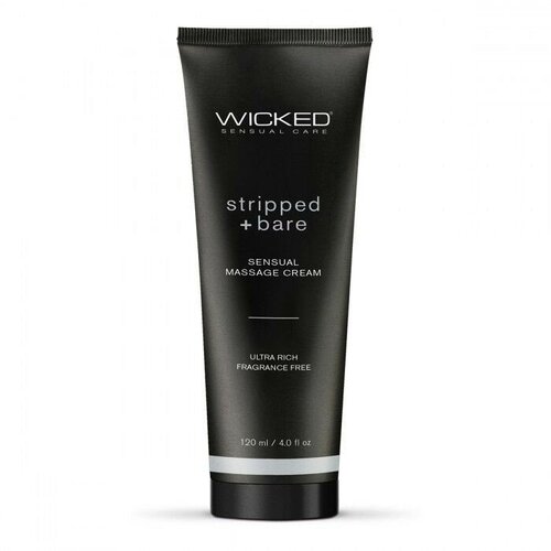 Массажный легкий крем WICKED Stripped plus Bare - 120 мл. цвет не указан
