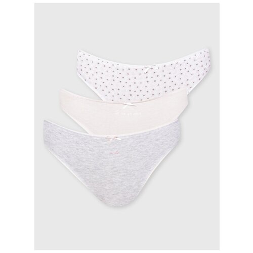 фото Твое набор трусов стринги низкой посадки, 3 шт., размер xs, мультицвет