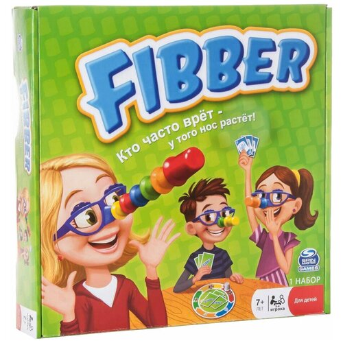 Настольная игра Spin Master Fibber 34545 spin master fibber 34545