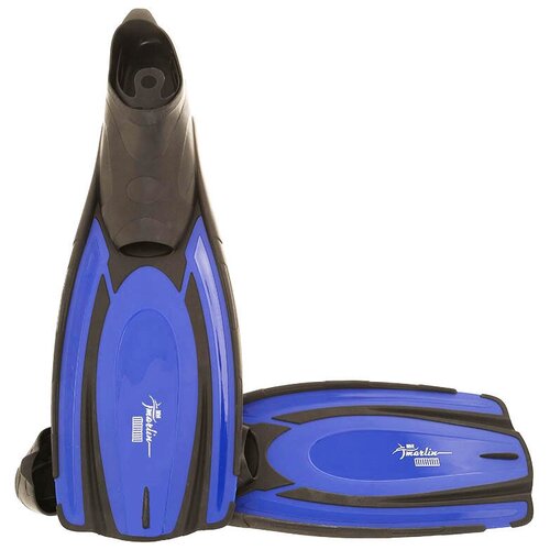 Ласты резиновые MARLIN MIAMI BLUE, синий, р-р 44-45