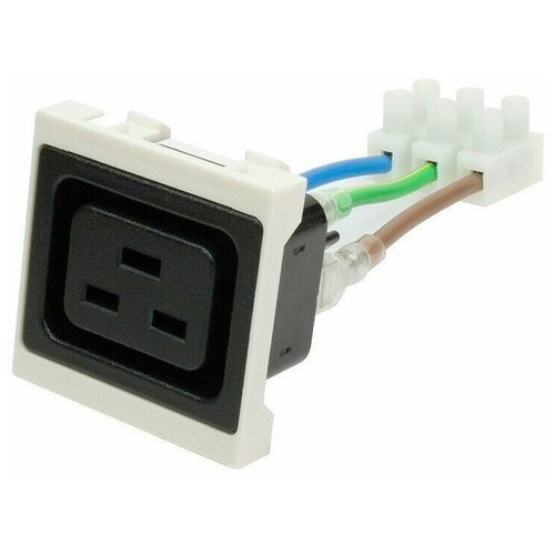 гнездо iec 60320 c13 lanmaster lan sip 23iec c13l Гнездо IEC 60320 C19 Lanmaster (LAN-SIP-23IEC-C19)