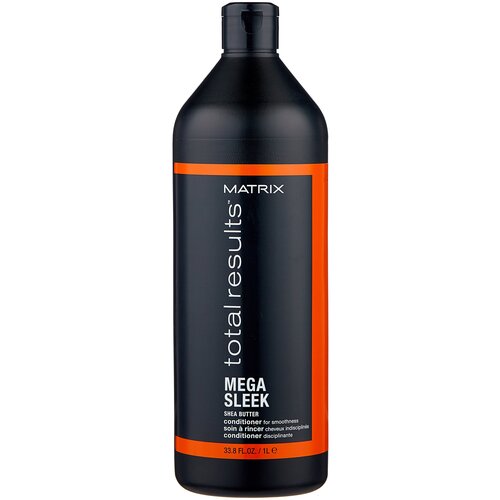 Matrix Mega Sleek Shea Butter - Матрикс Мега Слик Шеа Баттер Кондиционер для гладкости волос, 1000 мл -