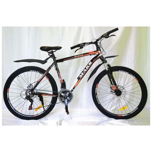 Велосипед 26 MAKS BATTLE MD ALU рама 21-ск рама 18 оранжевый 1855600₽