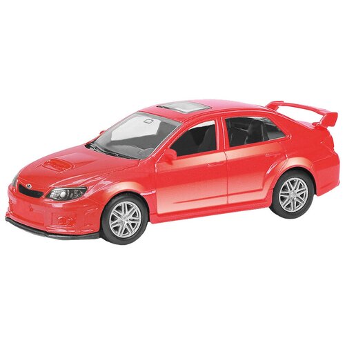 Легковой автомобиль RMZ City Subaru WRX STI (344014) 1:64, 7.4 см, красный