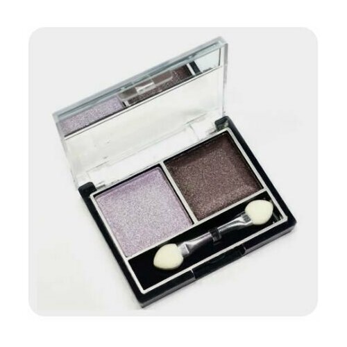 Mild Тени двухцветные D-5022 №029 темно-коричневый+светло-сиреневый перламутровые