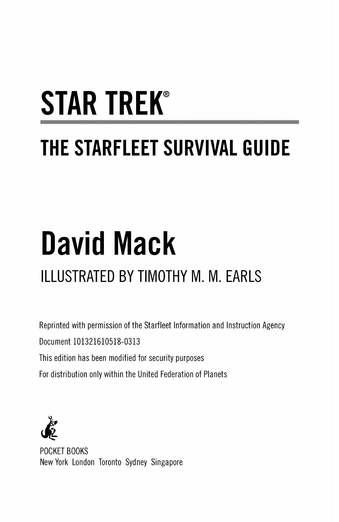 The Star Trek (David Mack, Timothy M. M. Earls) - фото №5