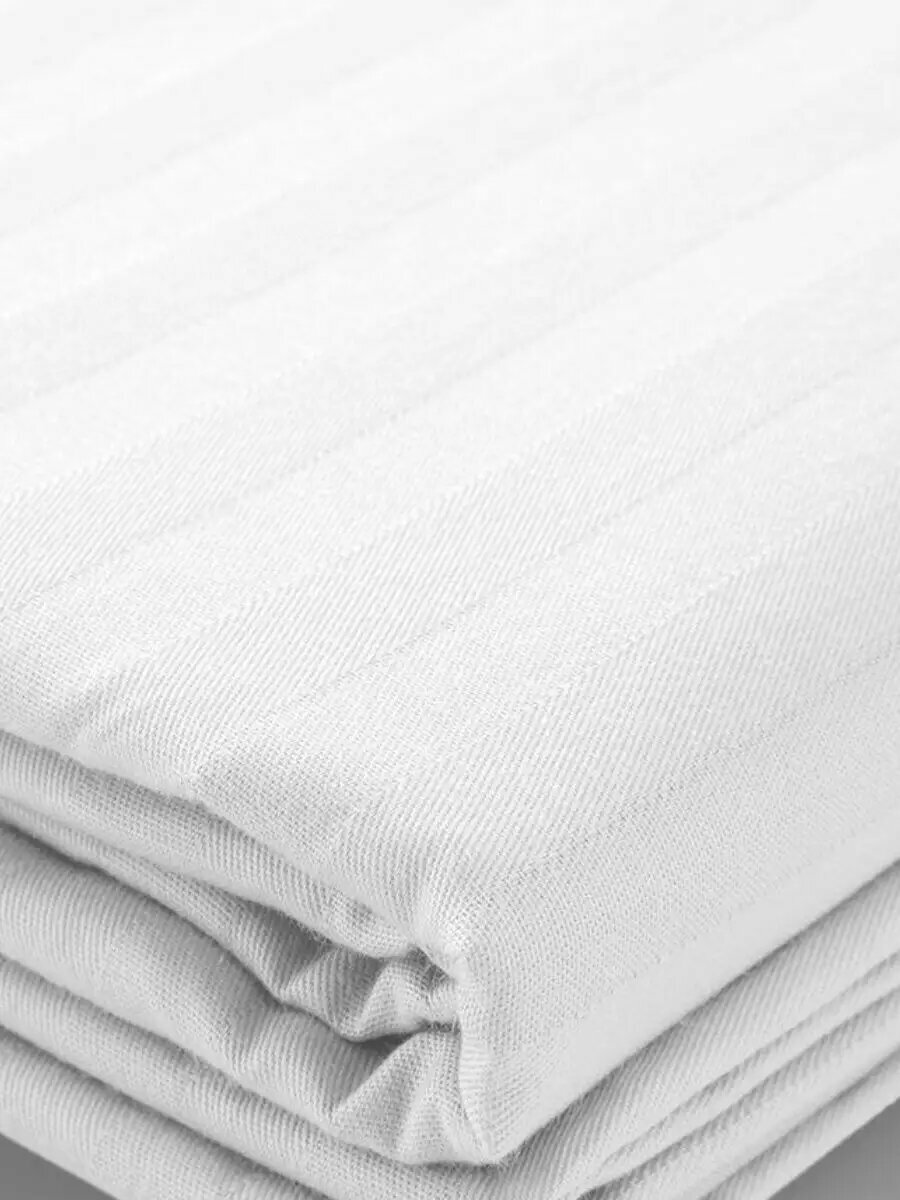 Пододеяльник сатин страйп 145*215 см (полоса 1*1 см) — фото 1