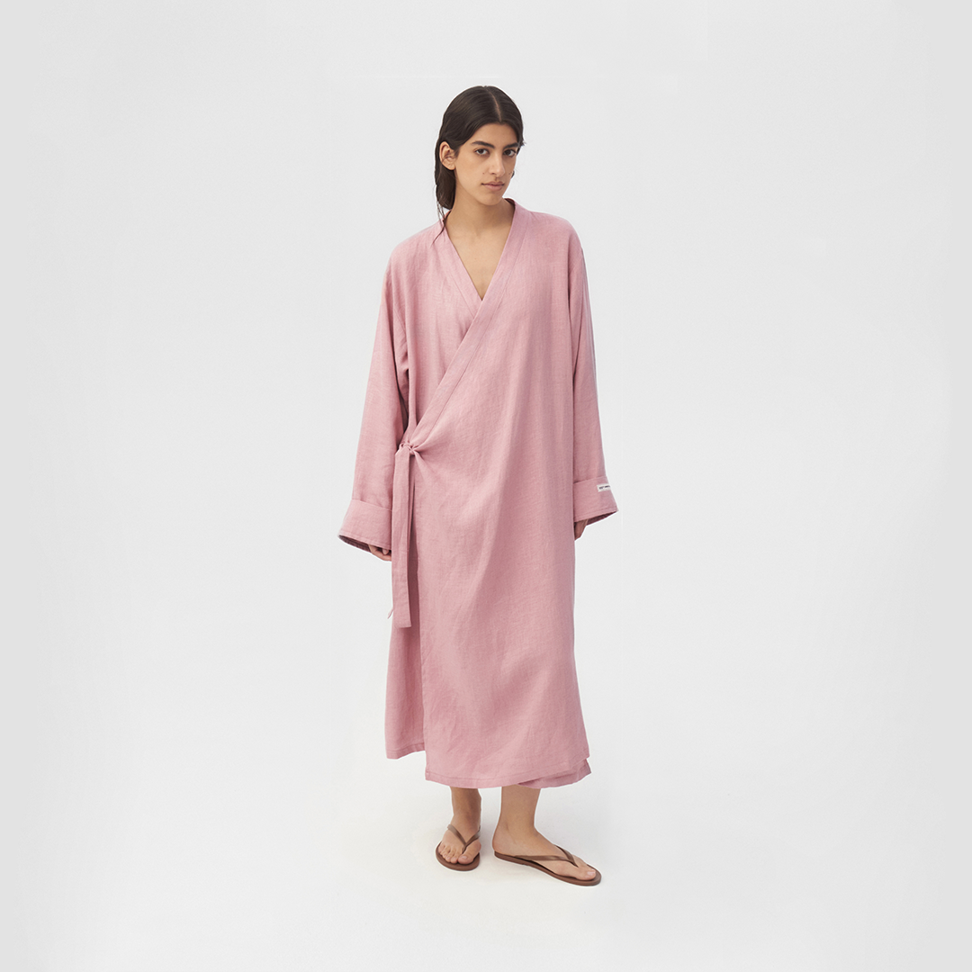 фото Халат-кимоно MORФEUS (морфеус) - SANTA BARBARA - Розовый - Small