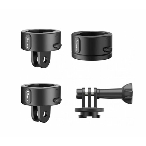Комплект креплений Ulanzi Go-Quick II Basic Set, для GoPro черный