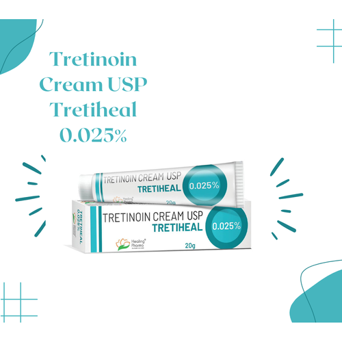 Крем Третиноин 0,025 % Tretinoin Cream USP 0.025% Healing Pharma, 20 г.