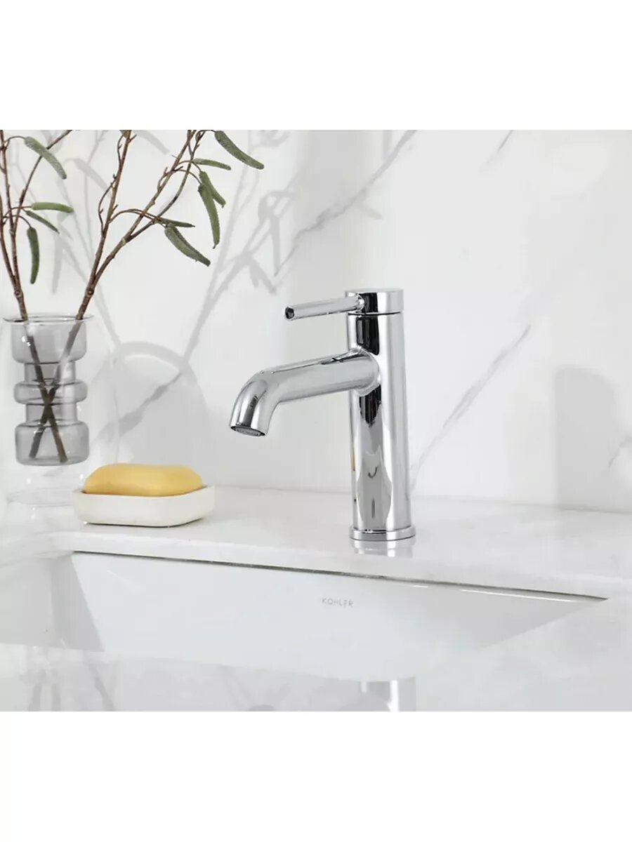 Смеситель для раковины Gappo G06 G1006, латунь, покрытие PVD, цвет хром