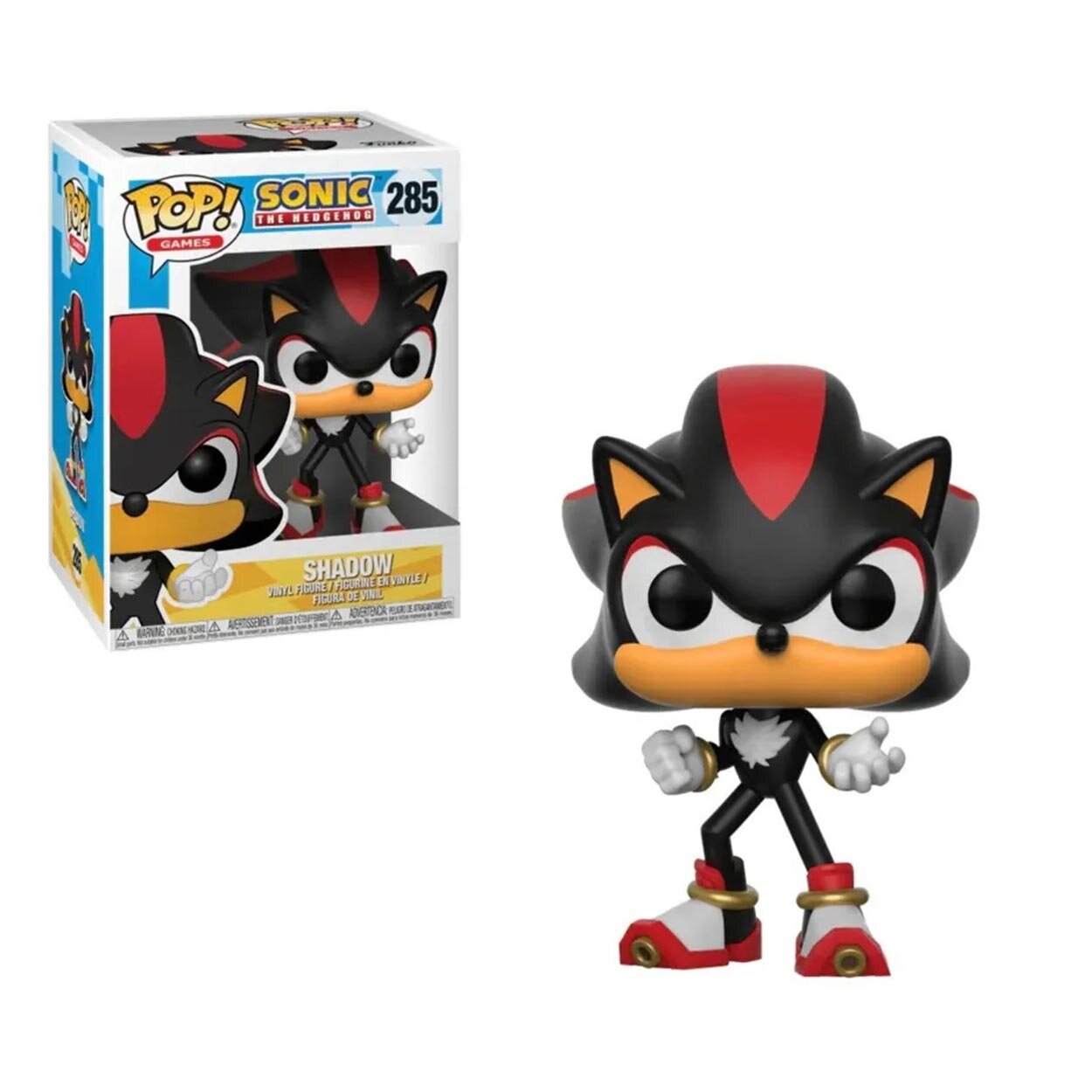 Фигурка Funko POP! Соник Шэдоу (Sonic Shadow) #285 — фото 1