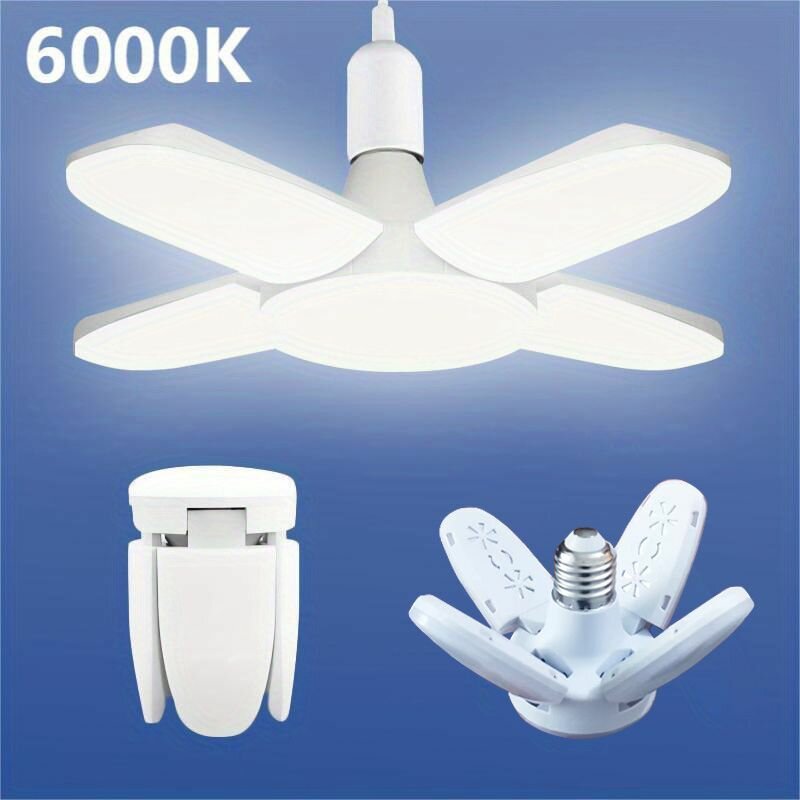 E27 28W Складной светодиодный склад Домашний потолочный светильник