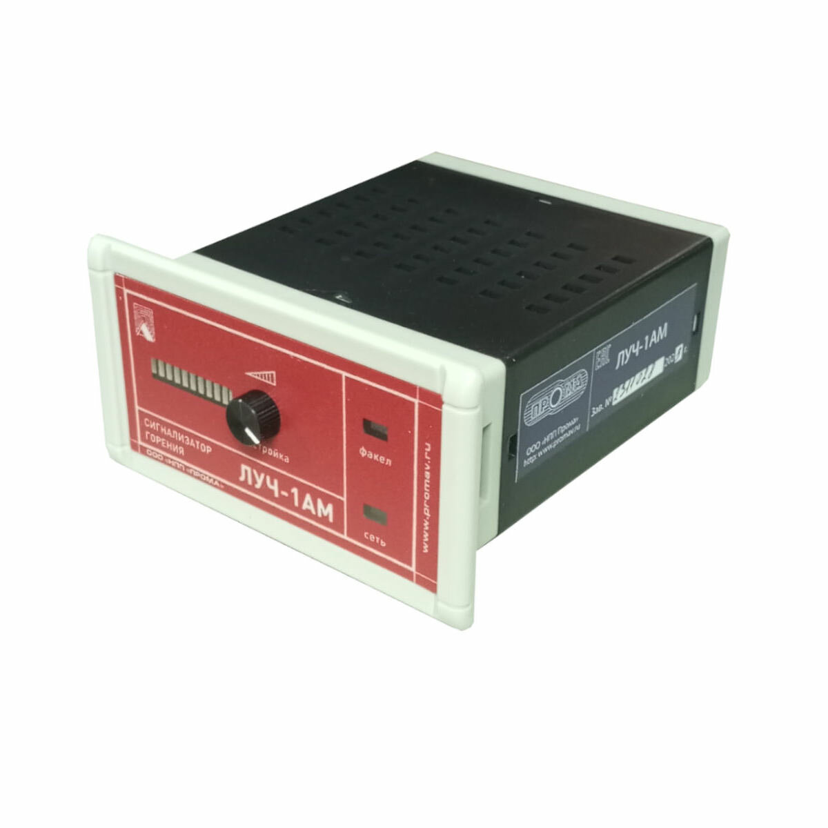 Сигнализатор горения ПРОМА ЛУЧ 1АМ-Щ, электронный, пластиковый, IP54 — фото 1