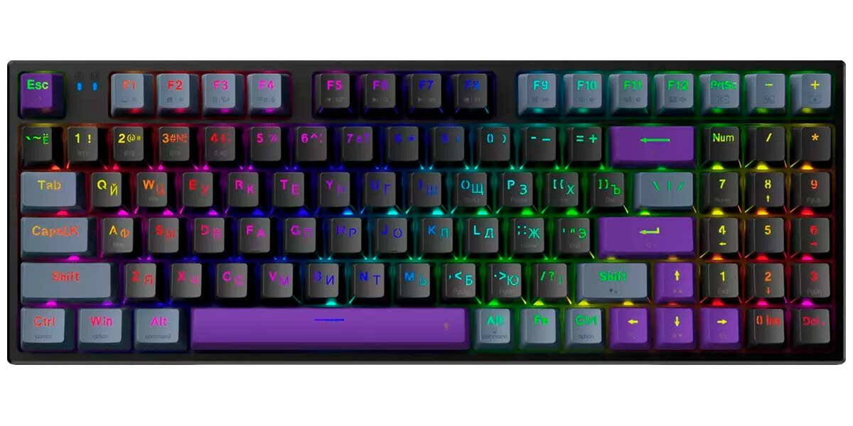 Клавиатура игровая беспроводная Machenike K500F-B94 Obsidian (JJ02GS00CRU)