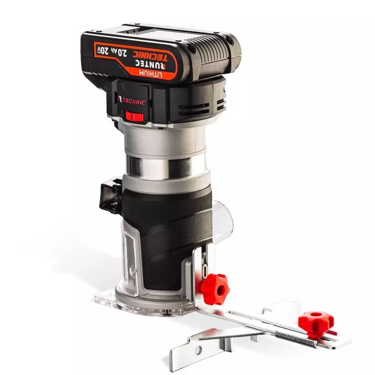 RUNTEC TECHNIC Фрезер аккумуляторный 20В, 2*2Ач, 900Вт RT-RT900T