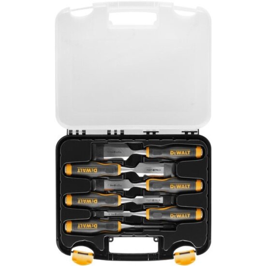 Стамески столярные по дереву Dewalt DWHT16852-9 6 шт.