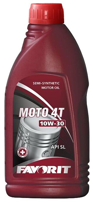 Масло моторное 4T 10w30 Favorit Moto 1л (SL)