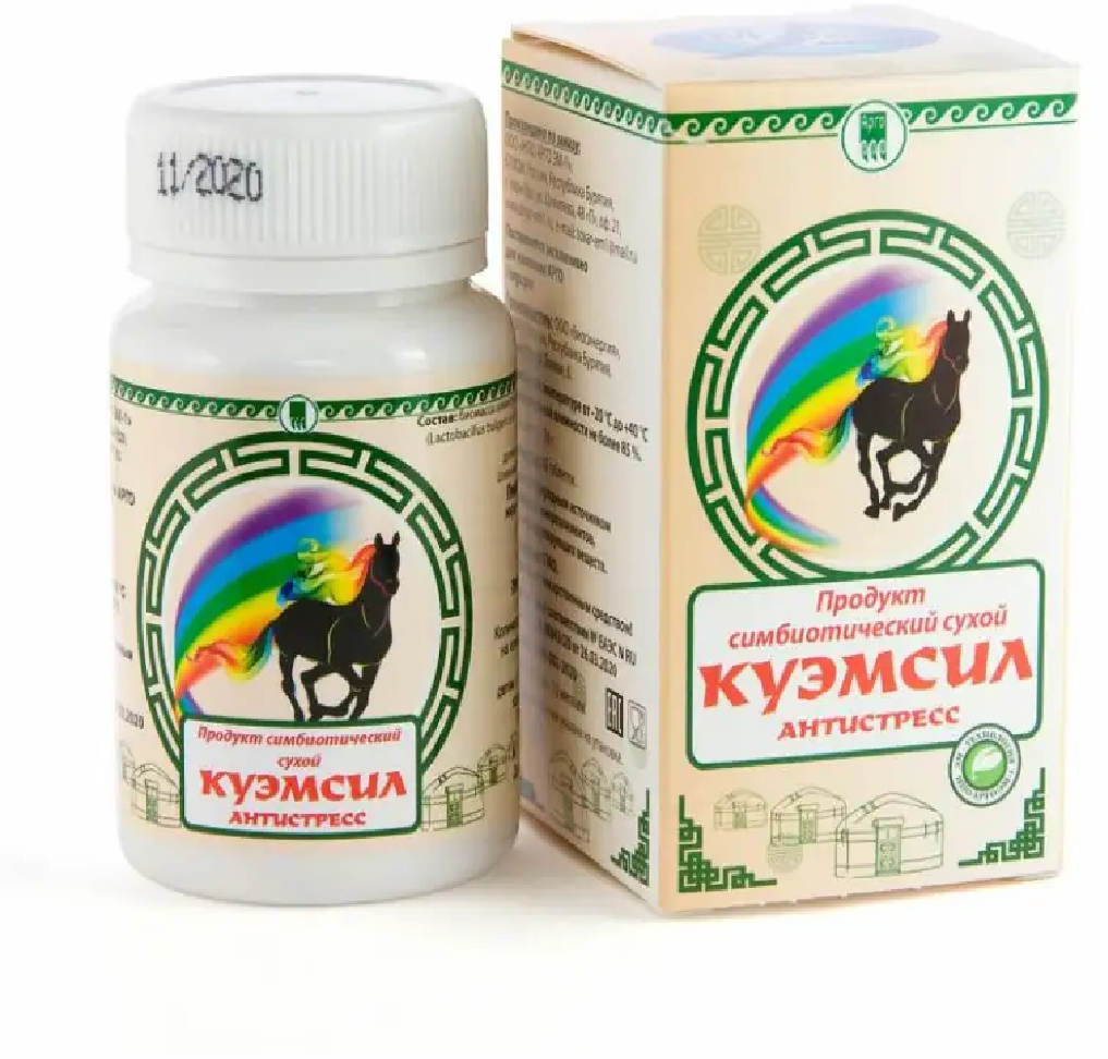 Продукт симбиотический «КуЭМсил Антистресс», 60 таблеток