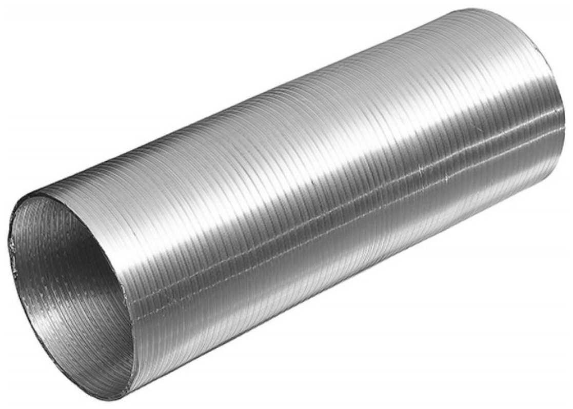Канал вентиляционный ТИС алюминиевый, гофрированный, компакт, D 120 мм, 1,5 м (7285)