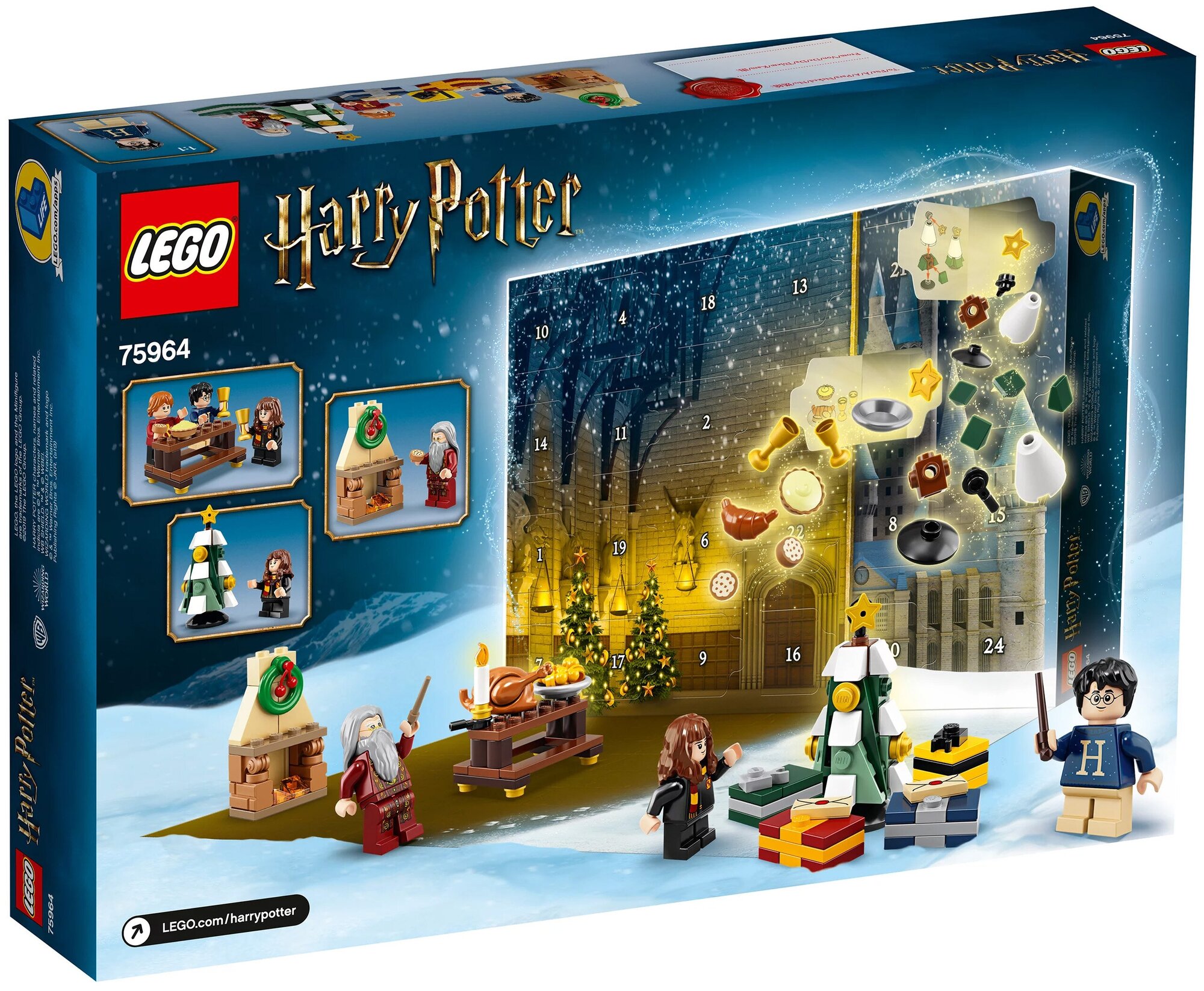 Конструктор Lego Harry Potter Новогодний календарь (75964) - фото №2