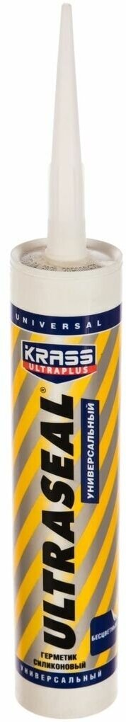 фото Универсальный Силиконовый Герметик KRASS ULTRASEAL бесцвет. 260мл