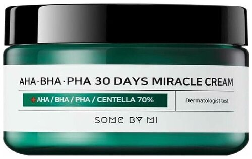 Some By Mi Восстанавливающий крем для проблемной кожи AHA-BHA-PHA 30 Days Miracle Cream