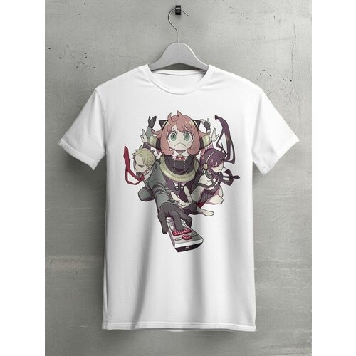 фото Футболка твоя футболка!, хлопок, принт сюжетный, размер 3xl, белый