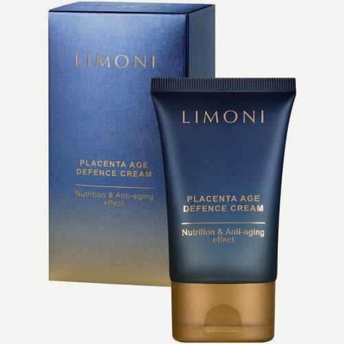 Изображение товара Антивозрастной крем для лица Limoni Age Defenсe с плацентой, 50 мл